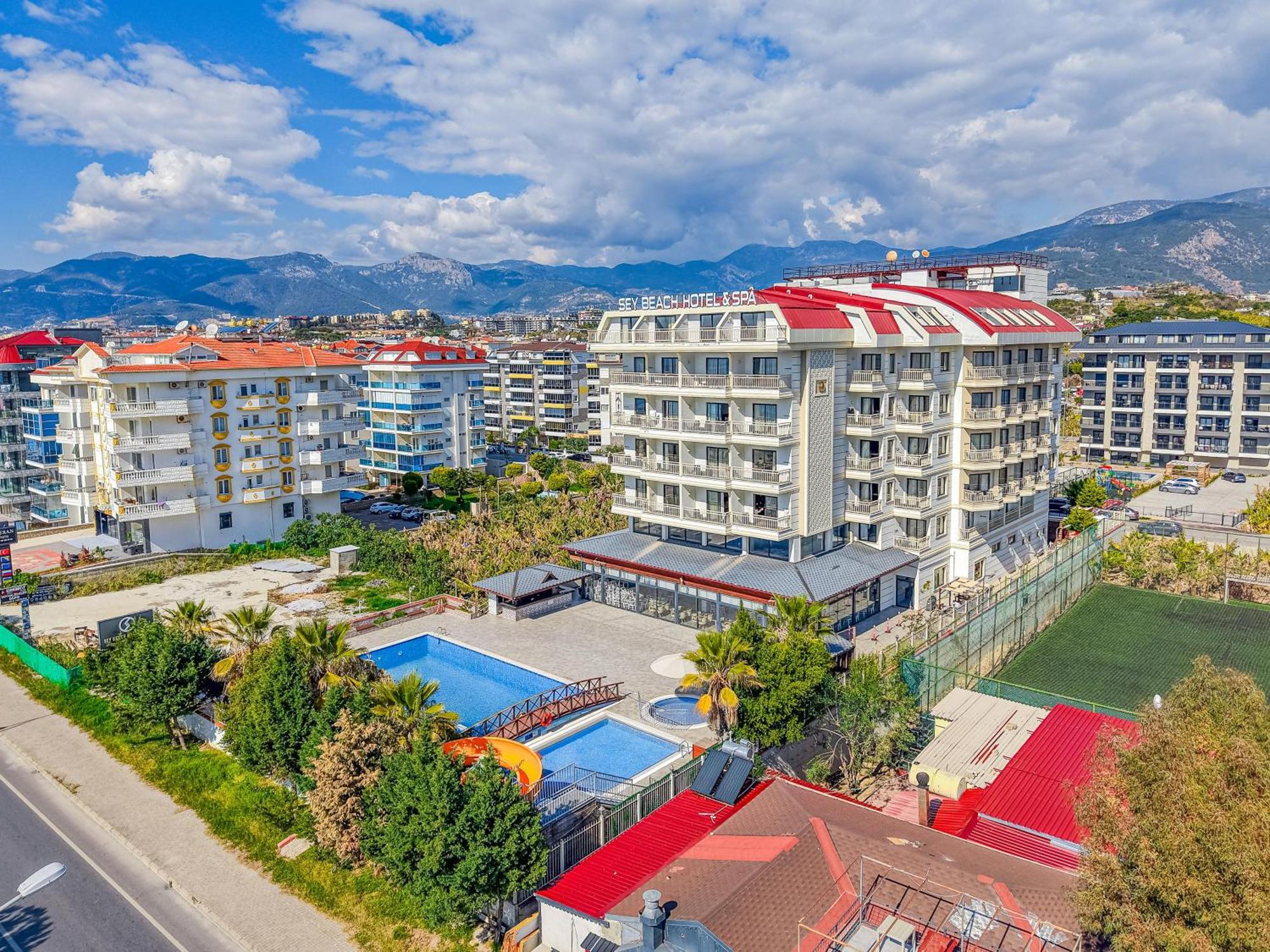 Sey Beach Hotel & Spa Alanya Exterior foto